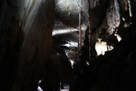 Cave Lighting system providing uniform LED illumination in Herrmann’s Cave